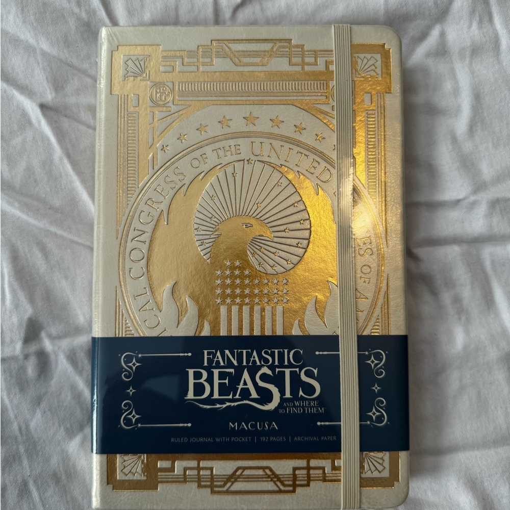 Fantastic Beasts Gold Journal
